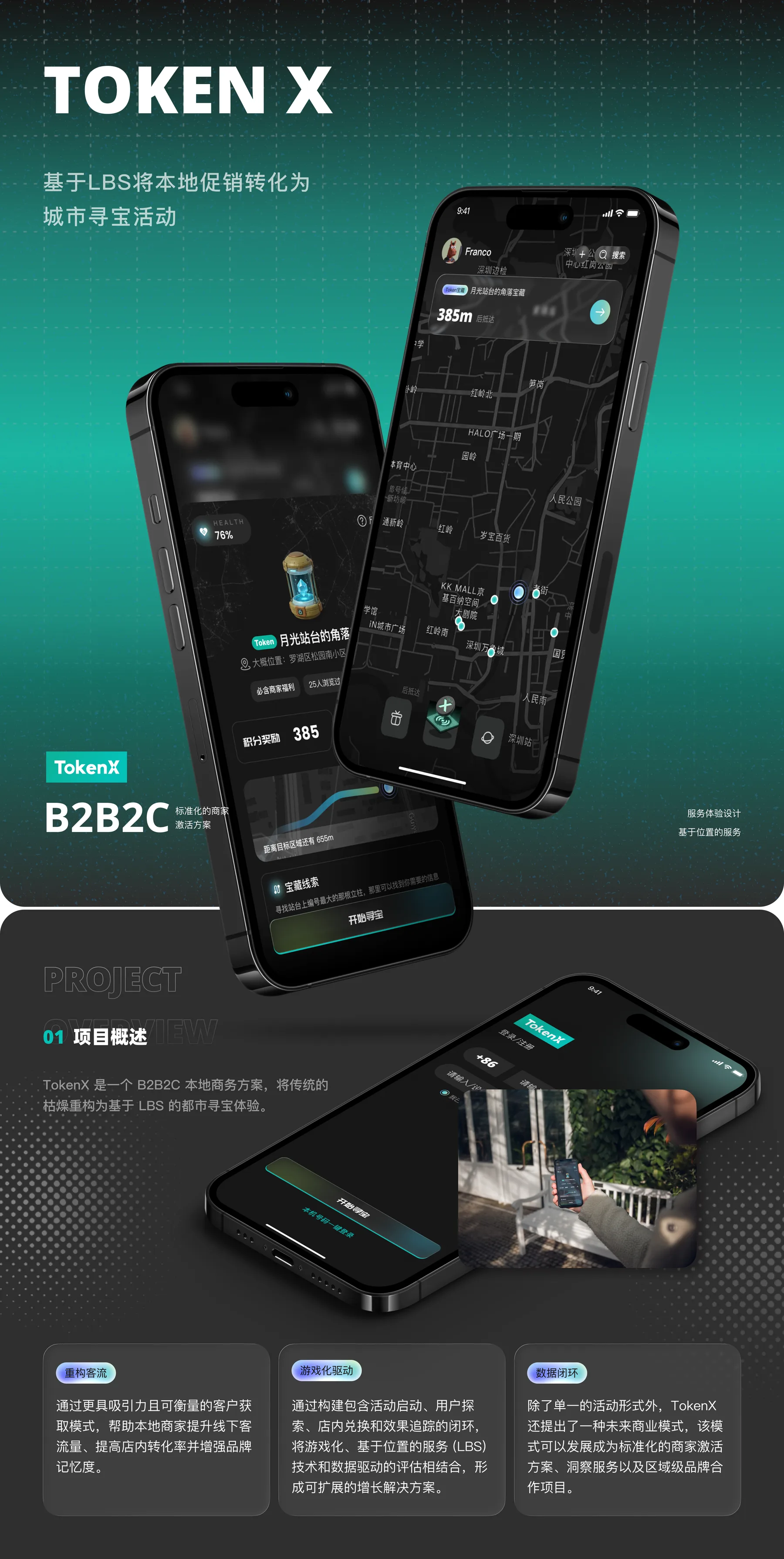 Token X 项目页面 01
